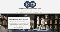 Desktop Screenshot of 2020marketing.com